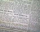 BANK CRISIS FDR Adolph Hitler Election 1933 Newspaper  
