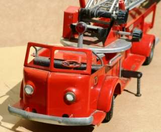 Vintage Model Toys Doepke Rossmoyne Metal Fire Truck  