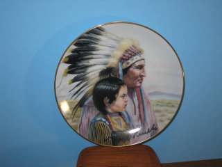 Gregory Perillo Collector Plate The Crow Nation  