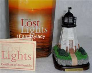   WOLF ISLAND, GA Lighthouse   Lost Lighthouses 2001  NIB  