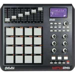  Akai MPD26 Performance Pad Controller Musical Instruments