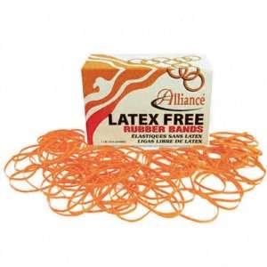  Alliance Latex Free Rubber Bands   Size 54 (Orange), Sizes 