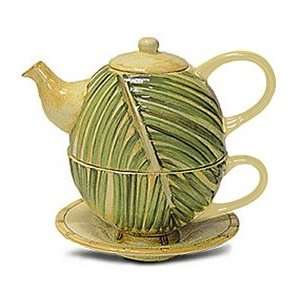 Hawaiian Tea for one Set Areca Palm