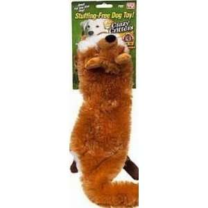 As Seen on TV Crazy Critter Stuffing Free Dog Toy (Fox) (3 