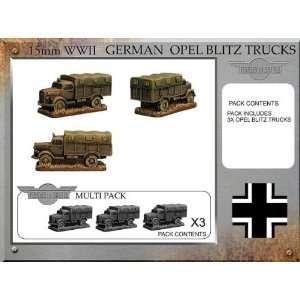   Forged in Battle (15mm WWII) German Opel Blitz Trucks Toys & Games