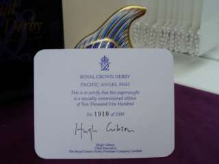 Royal Crown Derby * Pacific Angel Fish *  