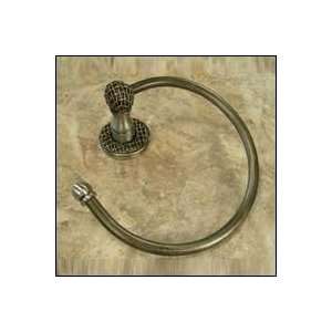  Chamberlain Towel Ring (Anne at Home 1503 Cabinet Pewter 6 