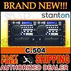 New Stanton C.504 Dual Rackmount 3U CD Player W/ Sup