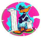 Looney Tunes Time Warp Glow In The Dark Tazo~Daffy Duck