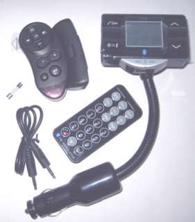 Trasmettitore FM Lettore  USB SD Vivavoce Bluetooth  