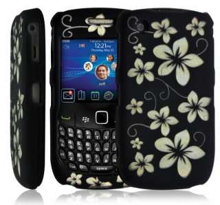   Housse coque rigide pour Blackberry curve 3G 9300 rouge motif 