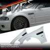 m3 style front side fender guarders for bmw e46 2d 99 02 03 05