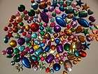 Childrens mixed acrylic jewels gems gem stones