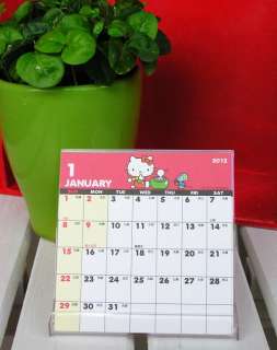 Hello Kitty Mini Calendario Scrivania 2012 9.8 x 10 cm Sanrio H6025 