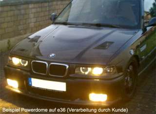 e46 M3 Powerdome Motorhaube Blech e36 e39 e30 e92 e90  