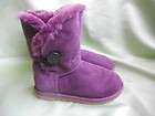 Ugg Australia Bailey Purple Boots Size 6 Womens