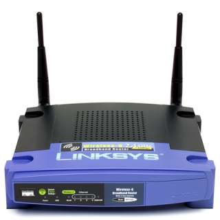 Linksys by Cisco Wireless G Broadband Router 0840356837161  