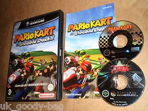   Mario Kart Double Dash + Zelda Collectors Gamecube Wii