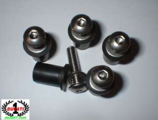   Fasteners M5 rubber well nuts   Ducati SS ST Fairing ++