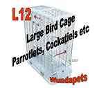 Hagen Vision 2 Bird Lge Tall Cage Cockatiels Parrot L12