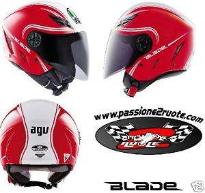 casco jet AGV BLADE START rosso ducati aprilia honda mv on PopScreen