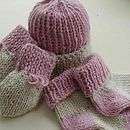 baby beanie hat made from baby alpaca by samantha holmes 