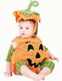 Baby and Toddler Happy Halloween Pumpkin Costume   Baby Costumes