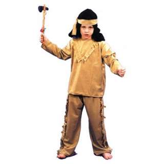 Child Indian Boy Costume   This Native American boy costume includes a 