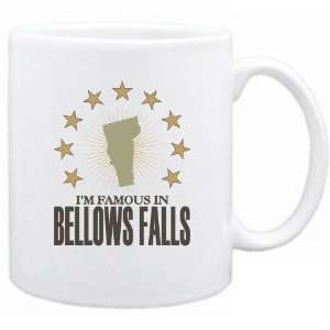  New  I Am Famous In Bellows Falls  Vermont Mug Usa City 