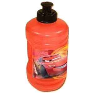  Disney Pixar Cars Lightning McQueen Pull Top Water Bottle 