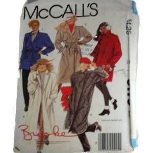  McCalls 9179 Sewing Pattern Brooke Misses Coat or Jacket 