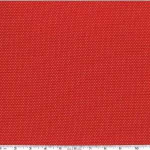  45 Wide Joys Of Christmas Pin Dot Berry Red Fabric By 