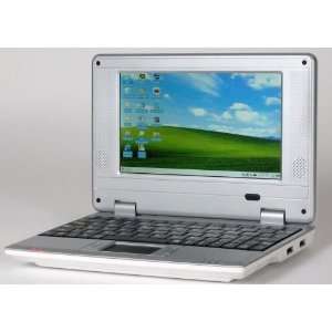  White 7 Mini Netbook Laptop Notebook WIFI WindowsCE 2GB 