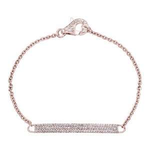  Victoria Kay 14k Rose Gold Pave Diamond Bracelet (2/5cttw 