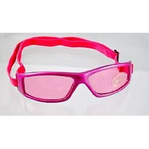 Groovy Banz Baby Toddler Strap Sunglasses ~Pink~