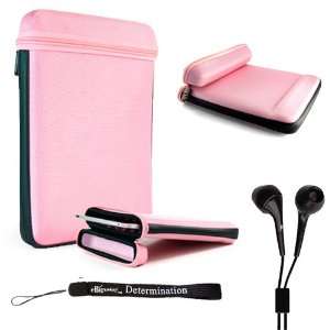  Pink High Quality Hard Nylon Cube Carrying Travel Case For Verizon 