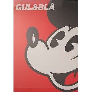  Vintage Walt Disney MICKEY MOUSE Gul&Bla Swedish Jeans Ad 