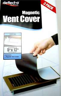 Magnetic Vent Cover 3pk for Wall Ceilling Floor Vents 079916000305 