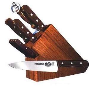   Forschner Rosewood 11 Piece Knife Block Set