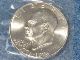 1776 1976 S Eisenhower 40% Silver Dollar Brilliant Uncirculated roll 