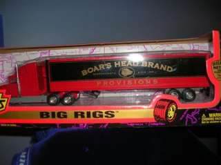 NEW TOY TRUCK BOARS HEAD BRAND Die Cast 18 WHEELER TRUCK NEVER OUT OF 