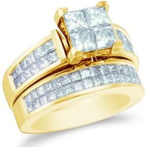 11.5   14k Yellow Gold Diamond Ladies Womens Bridal Engagement Ring 