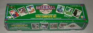 1990 Upper Deck Baseball Complete Factory Sealed Hobby Set  