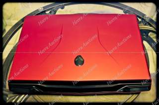 NEW RED ALIENWARE M17X R3 i7 2720QM 3.4Ghz 16GB RAM BLURAY 640GB 1.5GB 