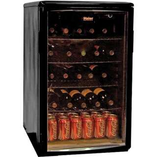 Haier HBCN05EBB 46 Wine Bottle or 96 Can Beverage Center Cooler 