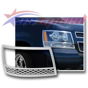  2007 UP Chevrolet Suburban Chrome Head Light Covers 2PC 