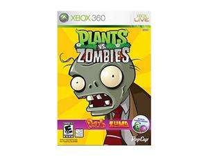    Plants Vs Zombies Xbox 360 Game POPCAP