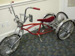   Lowrider 3 Wheel Tricycle Trike Bike Bicycle Cruiser Show  