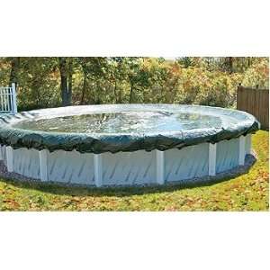   Winter Cover with Closing Kit for 24 ft. Round Pool Patio, Lawn