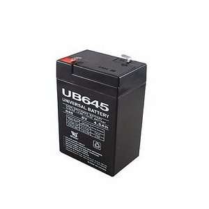  6 Volt 4.5Ah Sealed Lead Acid Battery with F1 (.187 